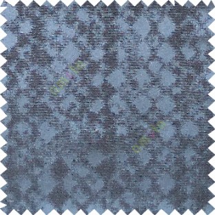 Navy blue color solid texture finished surface texture gradients geometric dice shapes polyester main curtain